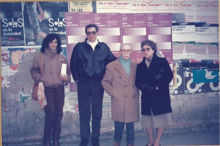 3. Albacete 1985 con Maria Garrido Juan Gil Albert 1